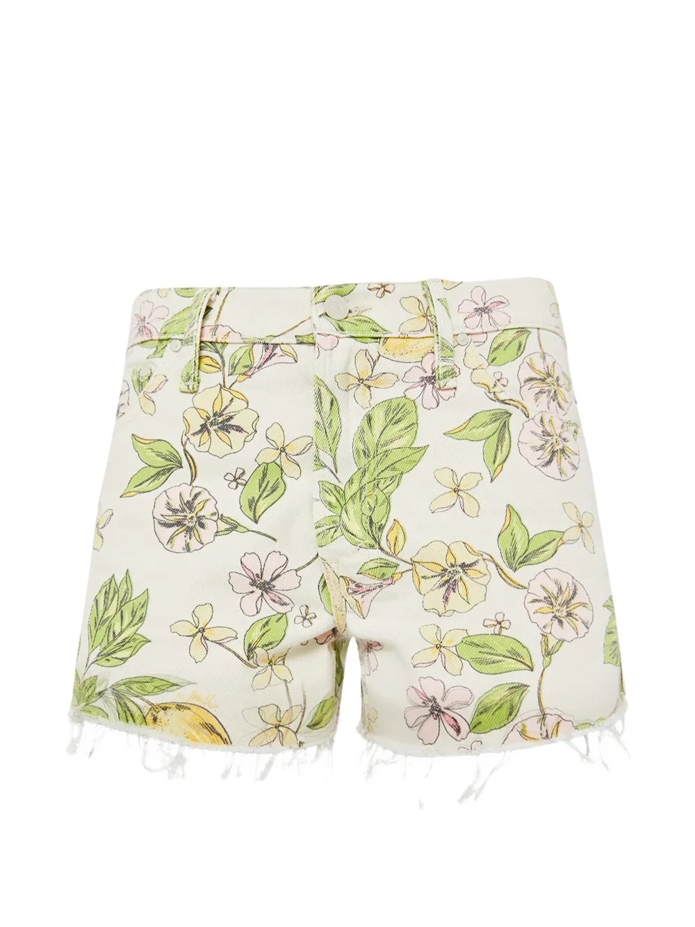 MOTHER dodger jean short fray in lemonade